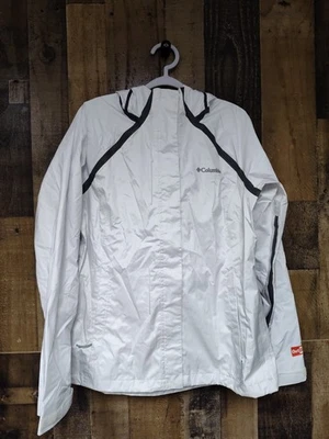 🔥 Chaqueta Columbia C-Technical OutDry® Extreme Rain Shell - Para mujer M Blanca Foto 1 de 4