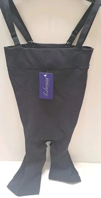 Prendas moldeadoras LEONISA compresión dirigida encaje abdominal firme #012807 negro XS NUEVO CON ETIQUETAS Foto 1 de 4