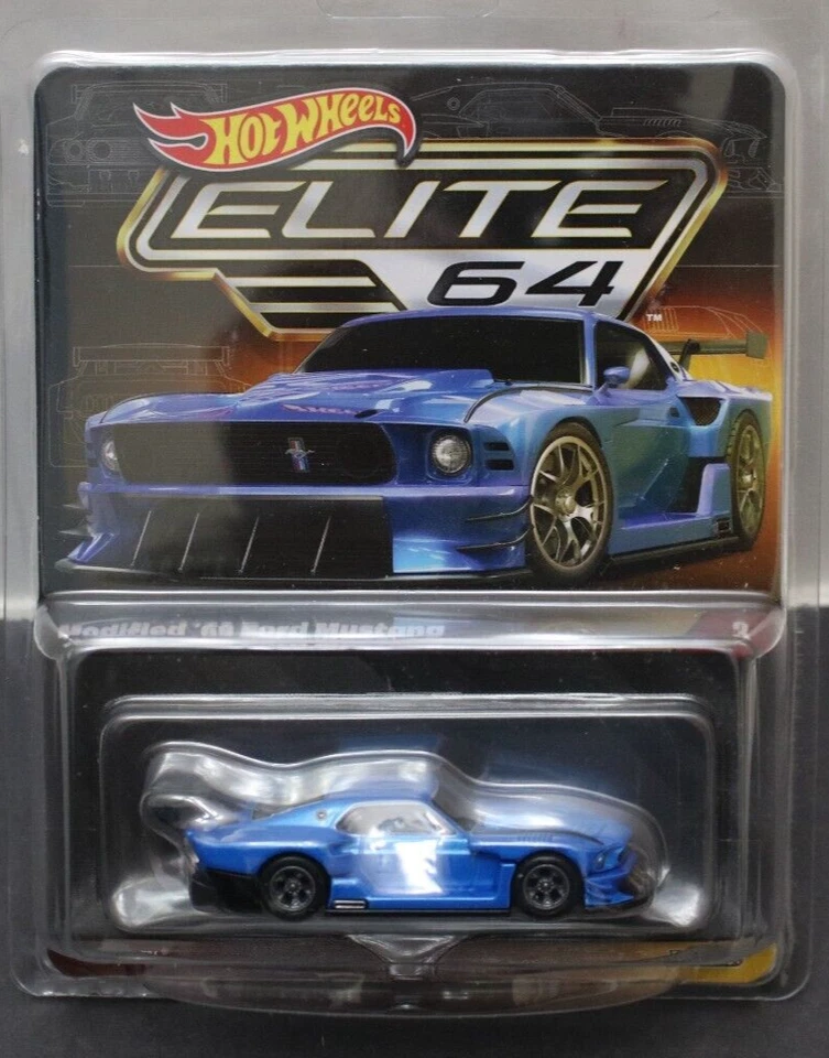 Hot Wheels Elite 64 Modified '69 Ford Mustang HGW13