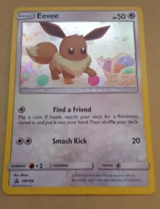 POKEMON PROMO-KARTE - SONNE UND MOND - SM184 EEVEE (HOLO) NM - Bild 1 von 1
