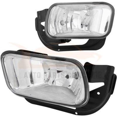 Juego de luces antiniebla transparentes delanteras para Dodge Ram 1500 2500 3500 lámpara de conducción derecha derecha Foto 1 de 4
