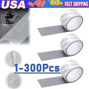 Screen Patch Repair Kit Window Repair Tape Fiberglass Covering Mesh Tool 5*200cm - Picture 1 of 11