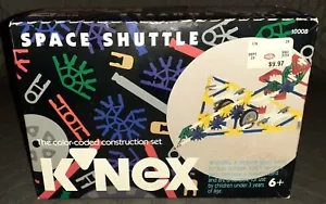 VINTAGE K'NEX Space Shuttle 1992 Color Coded Building Set #10008 NEW Sealed Box - Picture 1 of 3