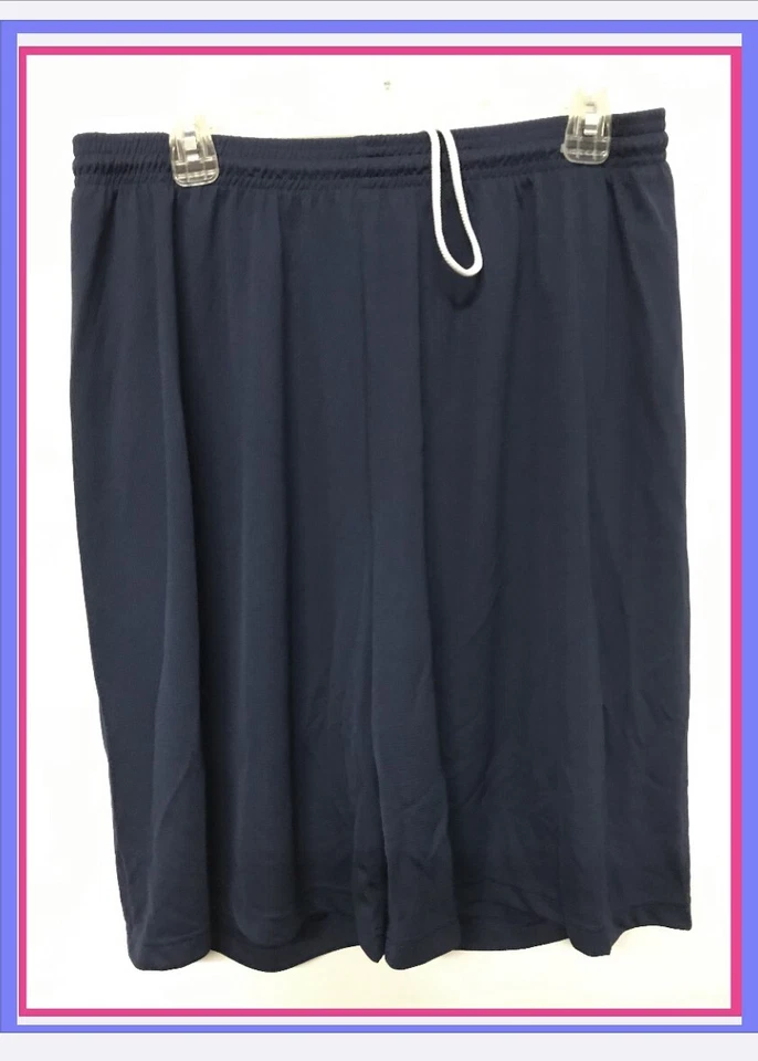 PANTALÓN CORTO MALLA TALLA L ADULTO COLOR AZUL MARINO PANTALÓN CORTO (A43) NUEVO Foto 1 de 1