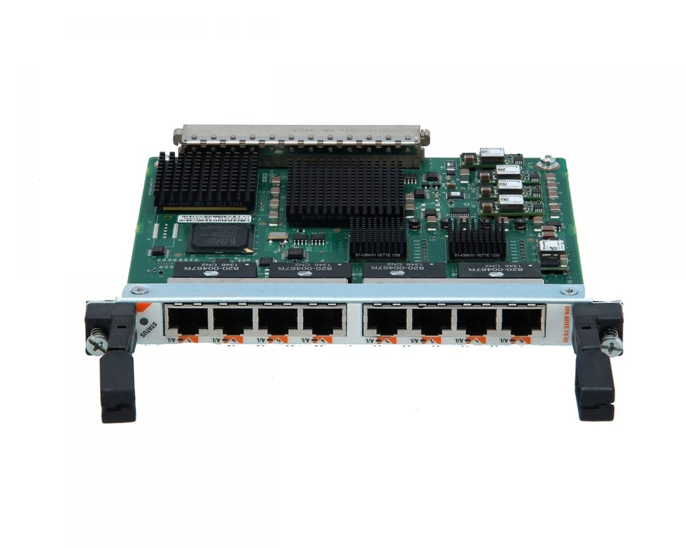 CISCO SPA-8X1FE-TX-V2 8-Port Fast Ethernet Port Adapter - Free UK Shipping - Image 1 of 1