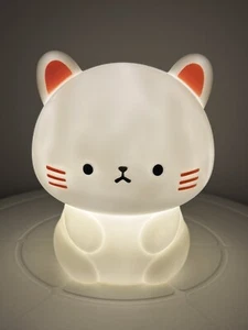 Pink Sky Luna Cat Mood light Nightstand Warm White - Picture 1 of 10
