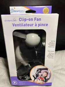 Dream Baby Stroller/Playpen Clip-On Fan (Black) NEW - Picture 1 of 4