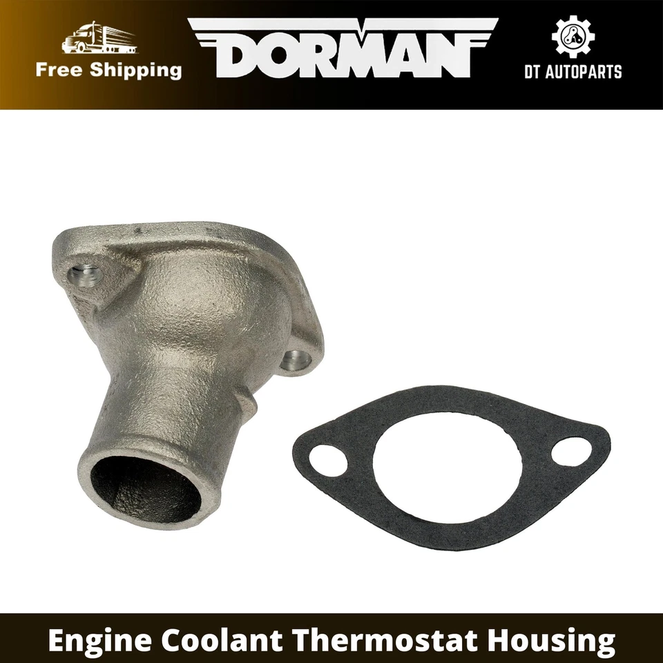 Carcasa termostato refrigerante motor Pontiac Catalina Dorman 1959-1970 1960 Foto 1 de 4
