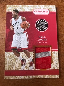 2016-17 Grand Reserve Kyle Lowry Reserve Materials Jersey #2/25 Granite - Picture 1 of 2