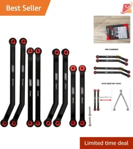 RC Crawler Links Set Aluminum 1/24 High Clearance Adjustable Smooth Ride - Picture 1 of 10