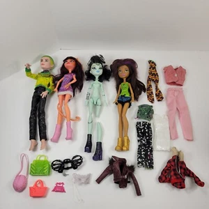 Monster High Lote Mixto 4 Muñecas Scaris Ropa Accesorios Stein Gorgon Clawdeen - Imagen 1 de 18