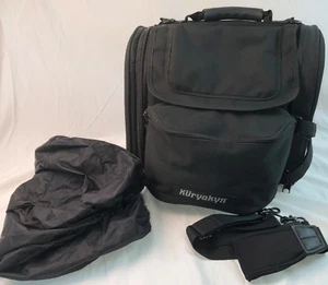 Kuryakyn Motorcycle Tombstone Bag Luggage Travel Backrest Bag Saddlebag Raincoat - Picture 1 of 21