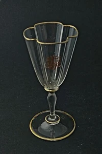 Sammler Glas LOBMEYR Kleeblattglas Signiert Jugendstil - Bild 1 von 10