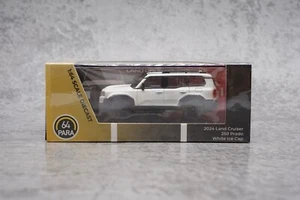PARA 1/64 Scale Toyota Land Cruiser 250 Prado 2024 White Diecast Car Model - Picture 1 of 6