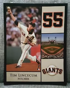 TIM LINCECUM 14x18 ZOLL SAN FRANCISCO GIANTS FOLIERTER LEINWANDDRUCK MLB WANDBILD - Bild 1 von 3