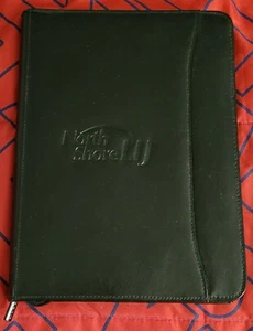 NORTH SHORE LIJ Zippered Portfolio Organizer Binder Folder NOTEPAD NORTHWELL NEW - Bild 1 von 5