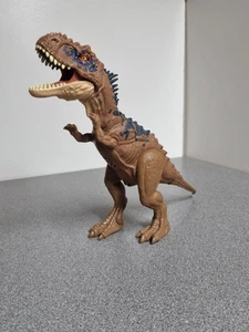 Jurassic World Dominion Roar Strikers Rajasaurus Brown Dinosaur Figure Mattel  - Picture 1 of 6