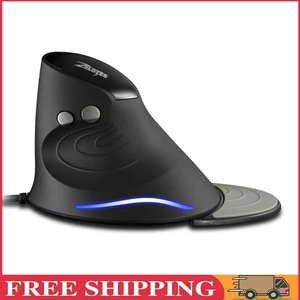 ZELOTES 3200DPI Gaming-Maus, aufrecht, kabelgebunden, 6 Tasten, LED, Schreibtisc - Afbeelding 1 van 8