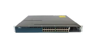 Cisco WS-C3560X-24P-L 24x10/100/1000 POE + commutateur C3KX-PWR-715WAC - Photo 1/2