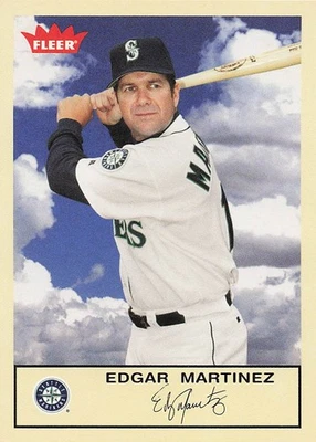 2005 Fleer Tradition #131 Edgar Martinez Gray Backs - Image 1 of 2