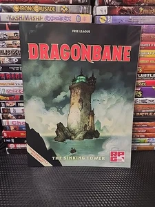 Dragonbane The Sinking Tower Adventure Free League Free RPG Day 2024 - Picture 1 of 24