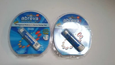 LOTE DE 2 ABREVA PUMP CREMA HERPES LABIAL *ENVÍO GRATUITO* 26/10 Foto 1 de 2