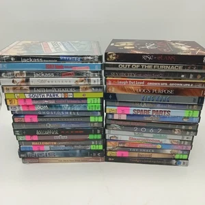 Mixed Lot of 34 DVD movies assorted Titles Mixed Genres *read description* - Picture 1 of 15