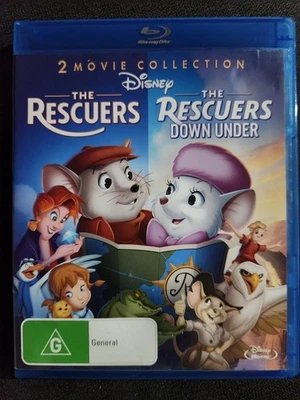 The Rescuers / The Rescuers Down Under Disney Blu-Ray Region B - image 1 of 3