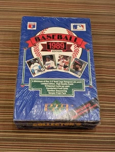 1989 Upper Deck High Number Series MLB Baseball Cards Wax Box ungeöffnet  - Bild 1 von 6