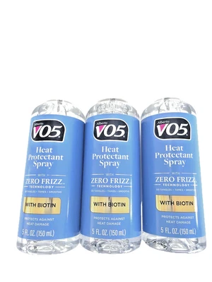 Spray protector térmico Alberto VO5 3 PK con tecnología Zero Frizz y biotina 6 oz 3 Foto 1 de 4