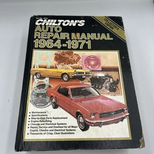 Manual de reparación de automóviles Chiltons 1964 - 1971 edición de coleccionista, #5974, tapa dura - Imagen 1 de 5
