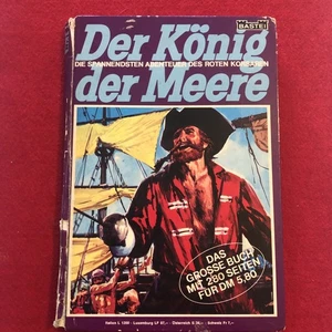 Das Grosse Buch Der Rote Korsar,Der König der Meere enthält:1,2,3,4,5 Bastei RAR - Bild 1 von 8