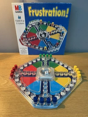 Vintage Frustration 1996 Board Game Pop-O-Matic MB Games 100% Complete Retro - Image 1 of 4