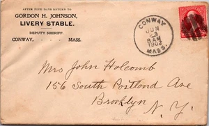 GOLDPATH: US COVER 1902, CONWAY, MASS CV843_P10 - Picture 1 of 2