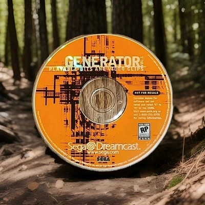 Generator Vol. 1 Playable Bits And Video Clips Demo Disc (Sega Dreamcast, 1999) - Image 1 of 2