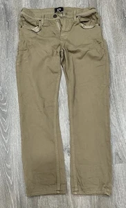 PAIGE Jeans Men's Size 30 Khaki Federal Medium Wash Slim Designer Jeans - Picture 1 of 15