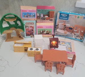 Dollhouse miniature furniture lot set 1:12 scale - Picture 1 of 5