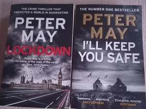 2 Peter May Books : I'll Keep You Safe & Lockdown. Standalones. Paperbacks VGC - Bild 1 von 6