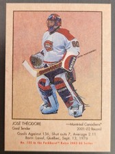 2002-03 PARKHURST RETRO MINI 135 Jose Theodore CANADIENS