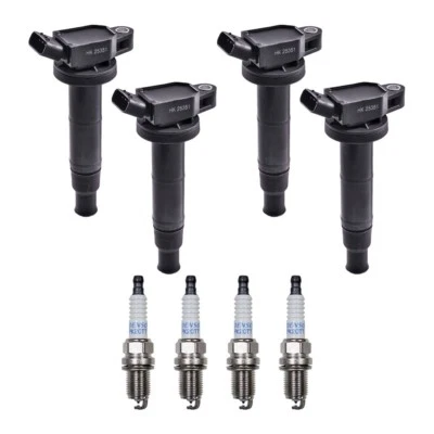 Juego de 4 bujías Denso Platinum TT + 4 bobinas de encendido Herko Automotive B147 Foto 1 de 4