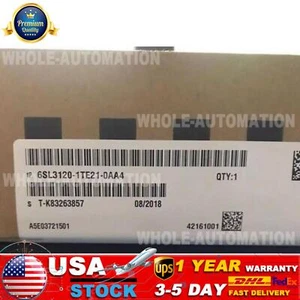 New Siemens 6SL3120-1TE21-0AA4 6SL3 120-1TE21-0AA4 SINAMICS S120 Double Motor - Picture 1 of 7