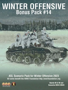 ASL Winter Offensive 2023 Bonus Pack 14 Advanced Squad Leader MMP NISW Fast Ship - Picture 1 of 1