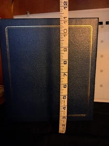 Photo Album Blue 12×10 1/2×4 Peel And Place #282B3 - Picture 1 of 3