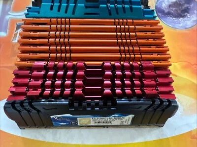 Lot of G.Skill 200GB (25X8GB) DDR3 PC3-12800 And 10600 NON ECC LOW DENSITY Gamin - Image 1 of 3