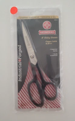 Mundial 8" Industrial Forged Upholstery Utility Scissors Shears #314-8 - Image 1 of 4