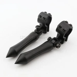 Highway Spike Foot Pegs For Suzuki Intruder Volusia VS VL 700 750 800 1400 1500 - Picture 1 of 7