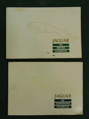 Jaguar XJ6 1990 manual del conductor y manual de mantenimiento guías de referencia OEM Foto 1 de 4
