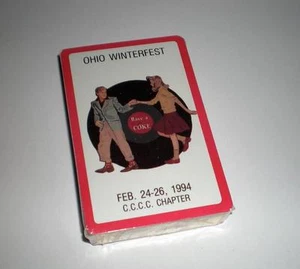 NEW NEVER OPENED COCA COLA "OHIO WINTERFEST 1994" COKE DECK OF PLAYING CARDS - Picture 1 of 1