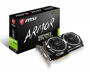 MSI ARMOR GeForce GTX 1070 Ti 8GB Edition Graphics Card - Picture 1 of 3