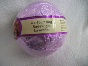 BADEKUGEL- LAVENDEL-4X45 g--ALT - Bild 1 von 2